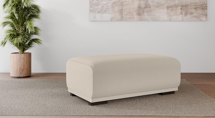 Home affaire Hocker BORNHOLM grote poef passend bij de serie afmetingen B D H: 122 72 46 cm - Foto 4