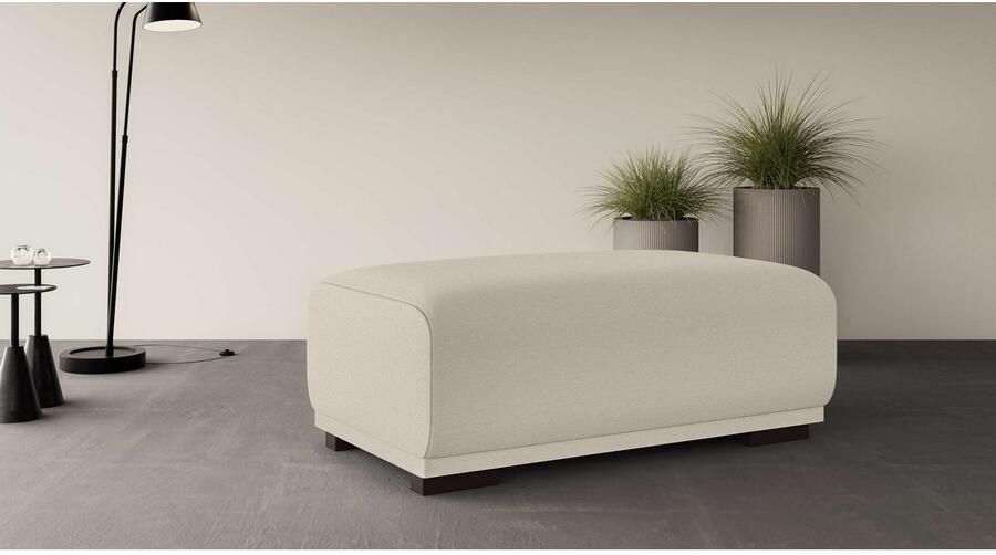 Home affaire Hocker BORNHOLM grote poef passend bij de serie afmetingen B D H: 122 72 46 cm - Foto 2