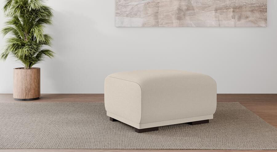 Home affaire Hocker BORNHOLM kleine poef passend bij de serie afmetingen B D H: 61 72 46 cm - Foto 4