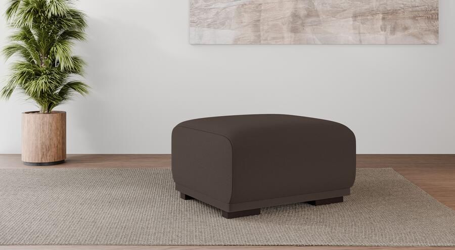 Home affaire Hocker BORNHOLM kleine poef passend bij de serie afmetingen B D H: 61 72 46 cm - Foto 4