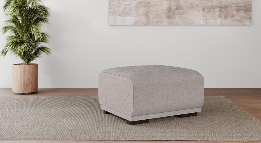 Home affaire Hocker BORNHOLM kleine poef passend bij de serie afmetingen B D H: 61 72 46 cm - Foto 4