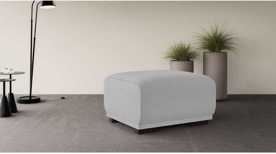 Home affaire Hocker BORNHOLM kleine poef passend bij de serie afmetingen B D H: 61 72 46 cm - Foto 2