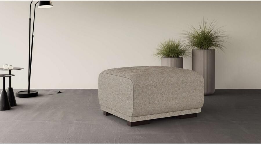 Home affaire Hocker BORNHOLM kleine poef passend bij de serie afmetingen B D H: 61 72 46 cm - Foto 2