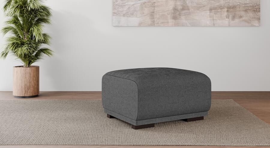 Home affaire Hocker BORNHOLM kleine poef passend bij de serie afmetingen B D H: 61 72 46 cm - Foto 4