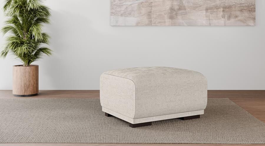 Home affaire Hocker BORNHOLM kleine poef passend bij de serie afmetingen B D H: 61 72 46 cm - Foto 4