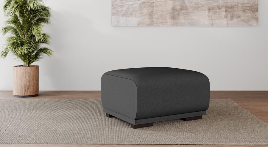 Home affaire Hocker BORNHOLM kleine poef passend bij de serie afmetingen B D H: 61 72 46 cm - Foto 4