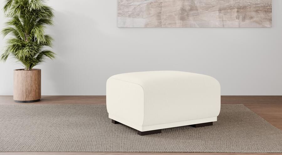 Home affaire Hocker BORNHOLM kleine poef passend bij de serie afmetingen B D H: 61 72 46 cm - Foto 4