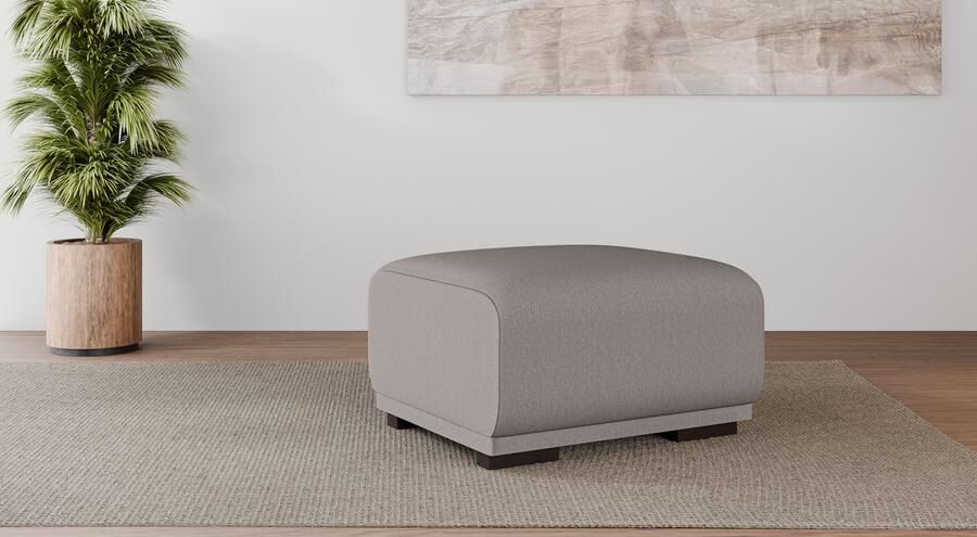 Home affaire Hocker BORNHOLM kleine poef passend bij de serie afmetingen B D H: 61 72 46 cm - Foto 4