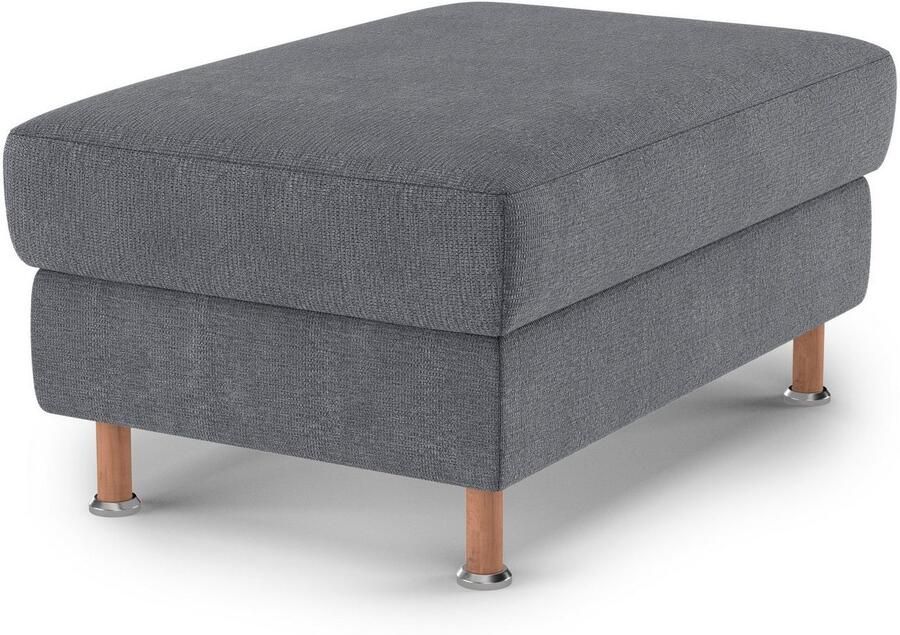 Home affaire Hocker Calypso Houten poten met metalen plaat - Foto 3