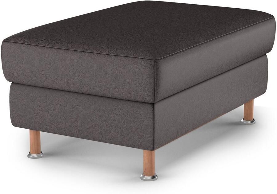 Home affaire Hocker Calypso Houten poten met metalen plaat - Foto 3