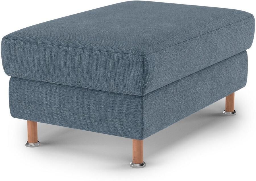Home affaire Hocker Calypso Houten poten met metalen plaat - Foto 3