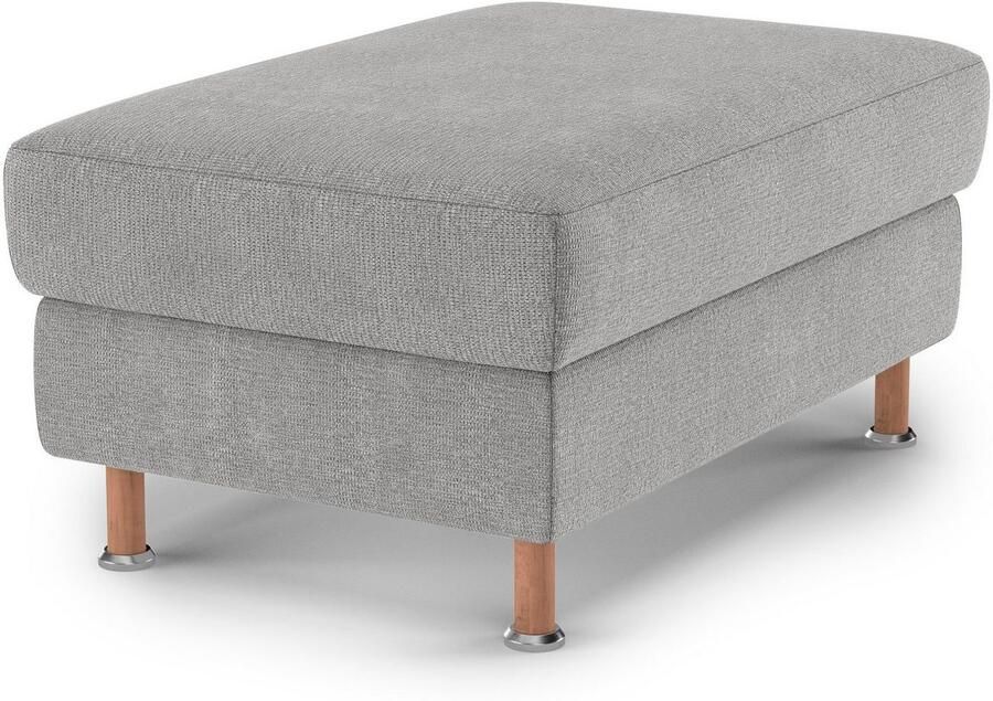 Home affaire Hocker Calypso Houten poten met metalen plaat - Foto 3