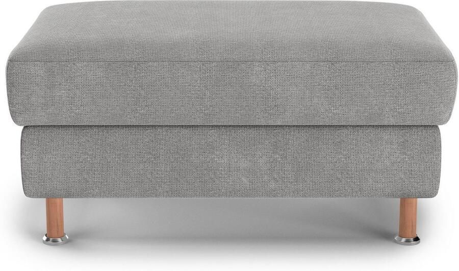 Home affaire Hocker Calypso Houten poten met metalen plaat - Foto 5