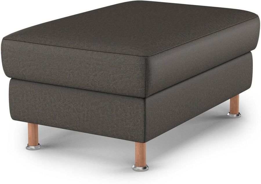 Home affaire Hocker Calypso Houten poten met metalen plaat - Foto 3