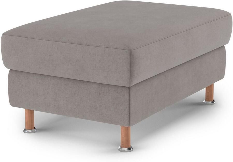 Home affaire Hocker Calypso Houten poten met metalen plaat - Foto 3