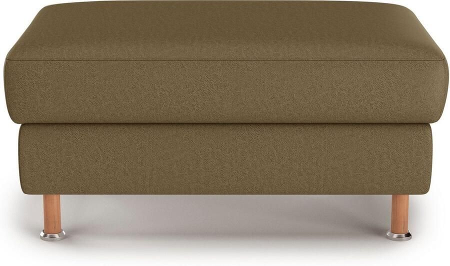Home affaire Hocker Calypso Houten poten met metalen plaat - Foto 4