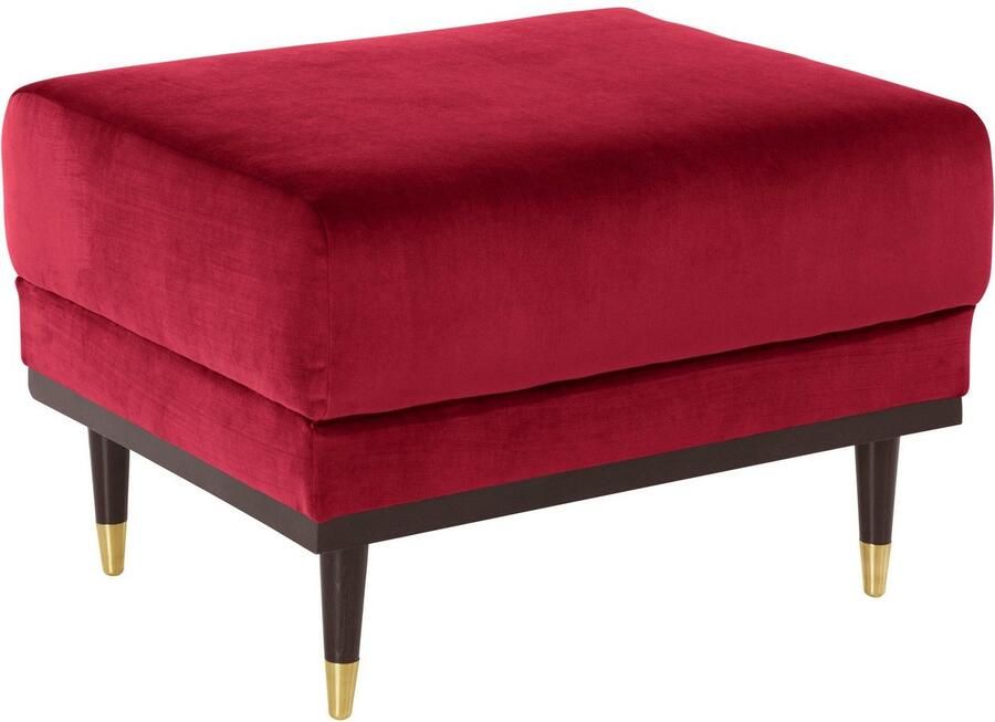 Home affaire Hocker Chamby met houten frame onderaan - Foto 2