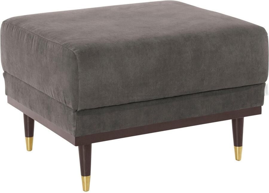 Home affaire Hocker Chamby met houten frame onderaan - Foto 2