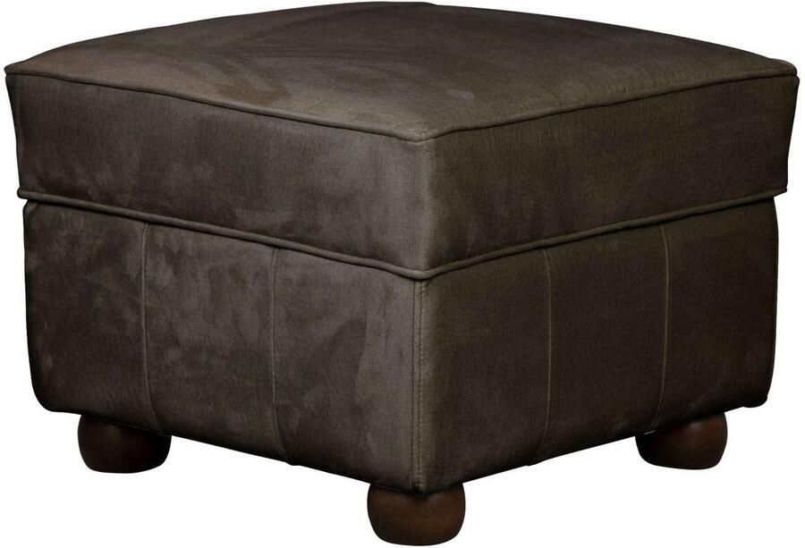 Home affaire Hocker CHARENTE Chesterfield poef afmetingen B D H: 55 55 73 cm - Foto 3