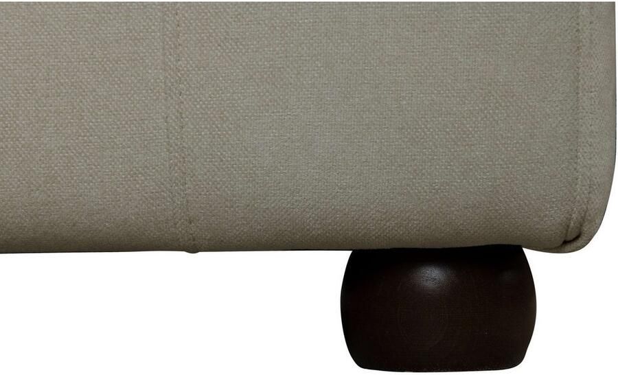 Home affaire Hocker CHARENTE Chesterfield poef afmetingen B D H: 55 55 73 cm