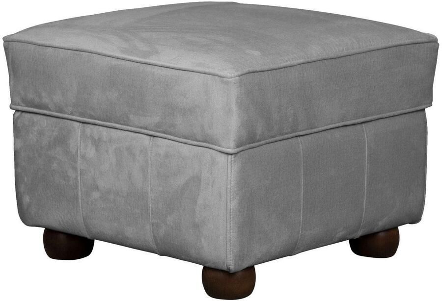 Home affaire Hocker CHARENTE Chesterfield poef afmetingen B D H: 55 55 73 cm - Foto 3