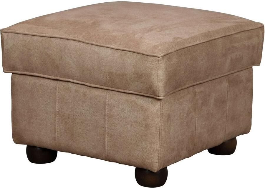 Home affaire Hocker CHARENTE Chesterfield poef afmetingen B D H: 55 55 73 cm - Foto 3