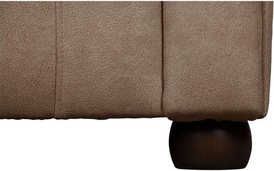 Home affaire Hocker CHARENTE Chesterfield poef afmetingen B D H: 55 55 73 cm