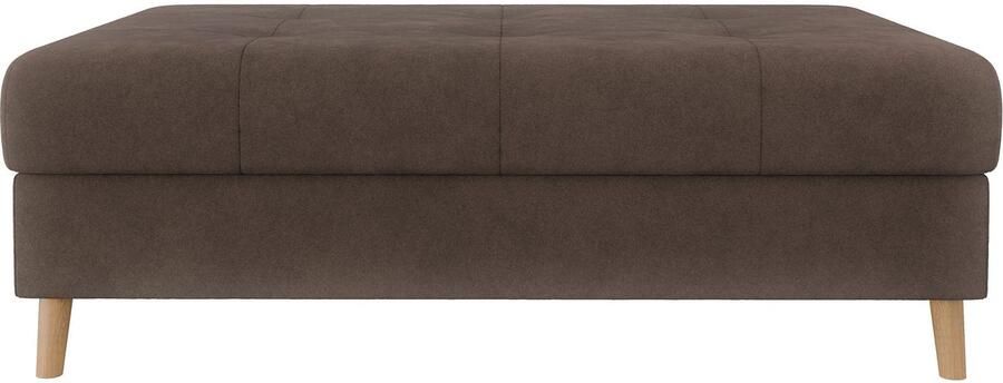 Home affaire Hocker CHARRE XXL stiksel in het zitgedeelte afmetingen: B D H: 118 73 40 cm