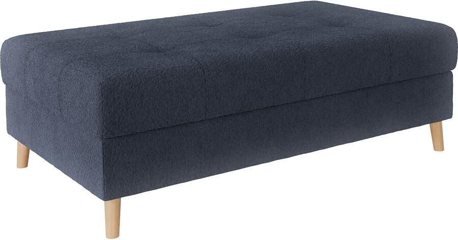 Home affaire Hocker CHARRE XXL stiksel in het zitgedeelte afmetingen: B D H: 118 73 40 cm - Foto 2