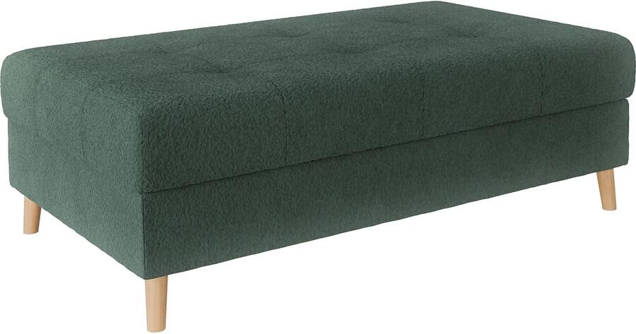 Home affaire Hocker CHARRE XXL stiksel in het zitgedeelte afmetingen: B D H: 118 73 40 cm - Foto 2