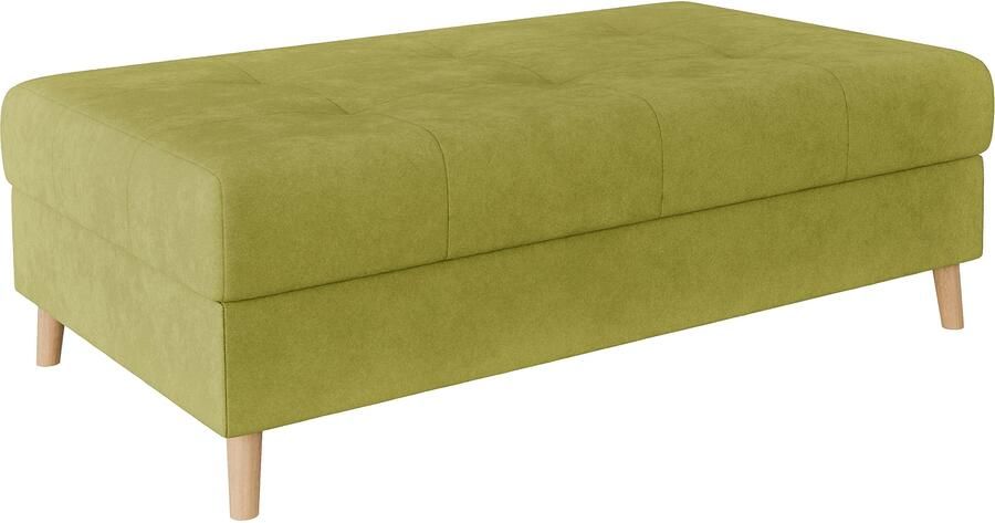 Home affaire Hocker CHARRE XXL stiksel in het zitgedeelte afmetingen: B D H: 118 73 40 cm - Foto 2