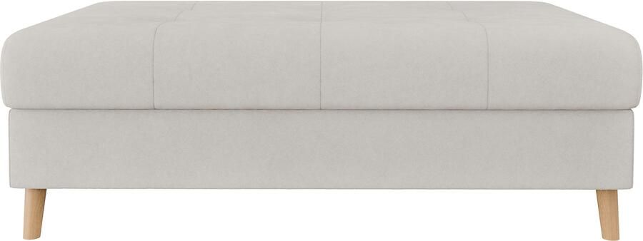 Home affaire Hocker CHARRE XXL stiksel in het zitgedeelte afmetingen: B D H: 118 73 40 cm