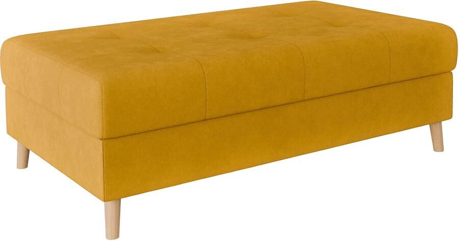 Home affaire Hocker CHARRE XXL stiksel in het zitgedeelte afmetingen: B D H: 118 73 40 cm - Foto 2