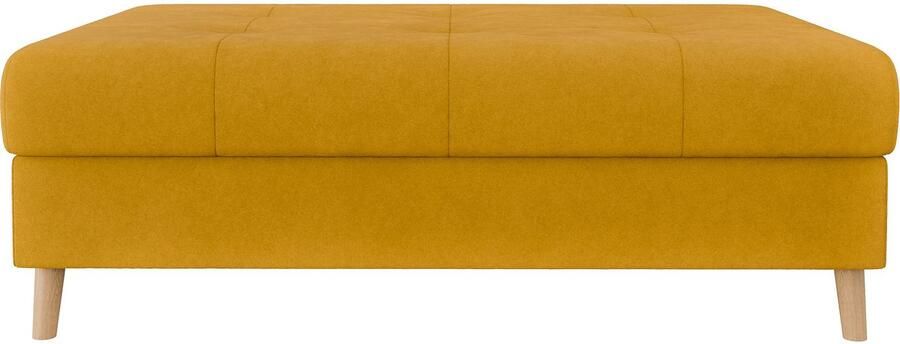 Home affaire Hocker CHARRE XXL stiksel in het zitgedeelte afmetingen: B D H: 118 73 40 cm