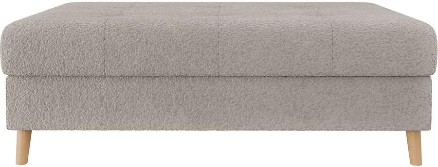 Home affaire Hocker CHARRE XXL stiksel in het zitgedeelte afmetingen: B D H: 118 73 40 cm