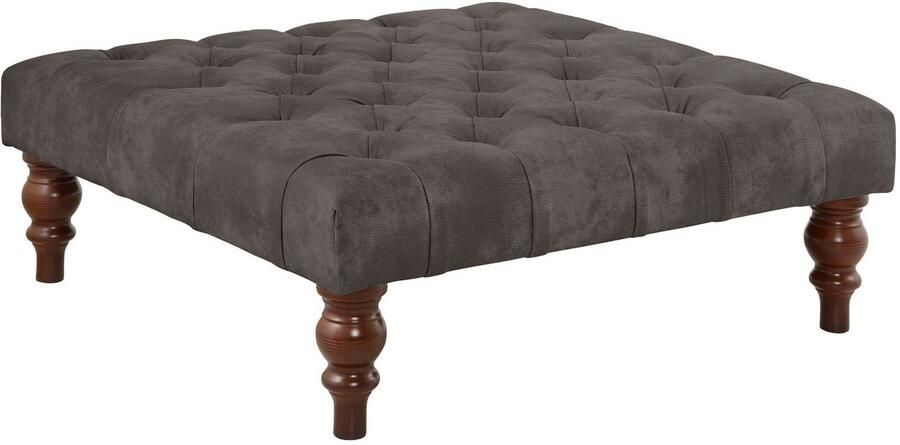 Home affaire Hocker CHESTERFIELD met knoopsluiting ook in leer - Foto 5