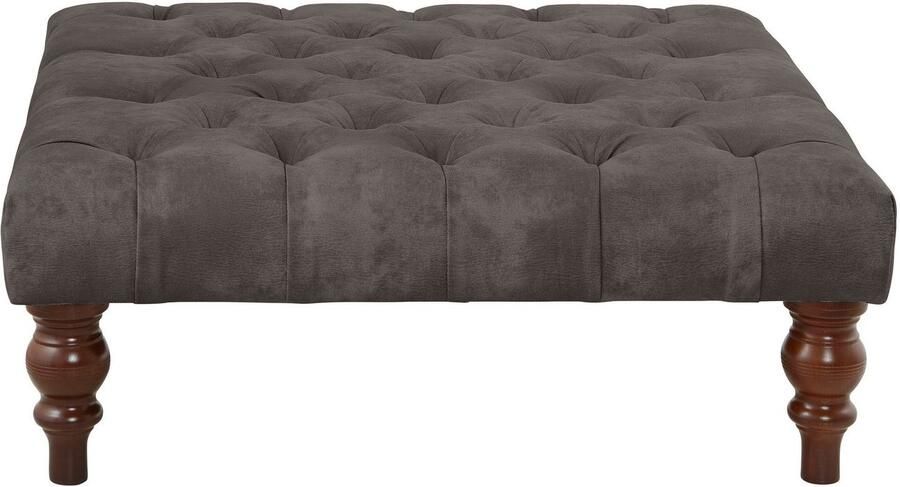Home affaire Hocker CHESTERFIELD met knoopsluiting ook in leer - Foto 4