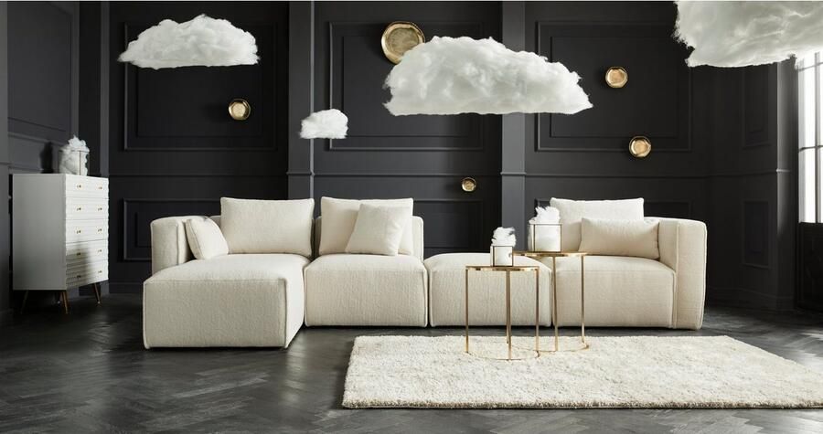 Home affaire Bank-hoekelement Comfine Modulair om samen te stellen in 3 overtrekvarianten - Foto 5