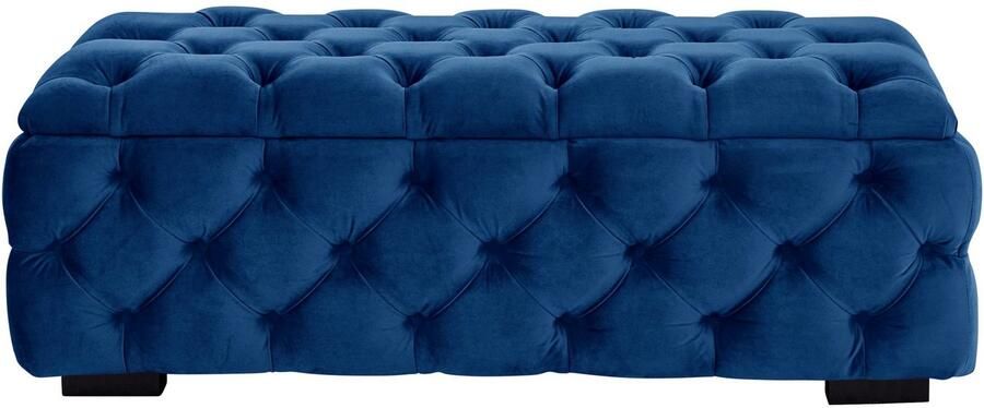 Home affaire Hocker KALINA hoogwaardig knoopdetails B D H: 120 55 45 cm met opbergvak en interne verdelers voor beter opbergen - Foto 10