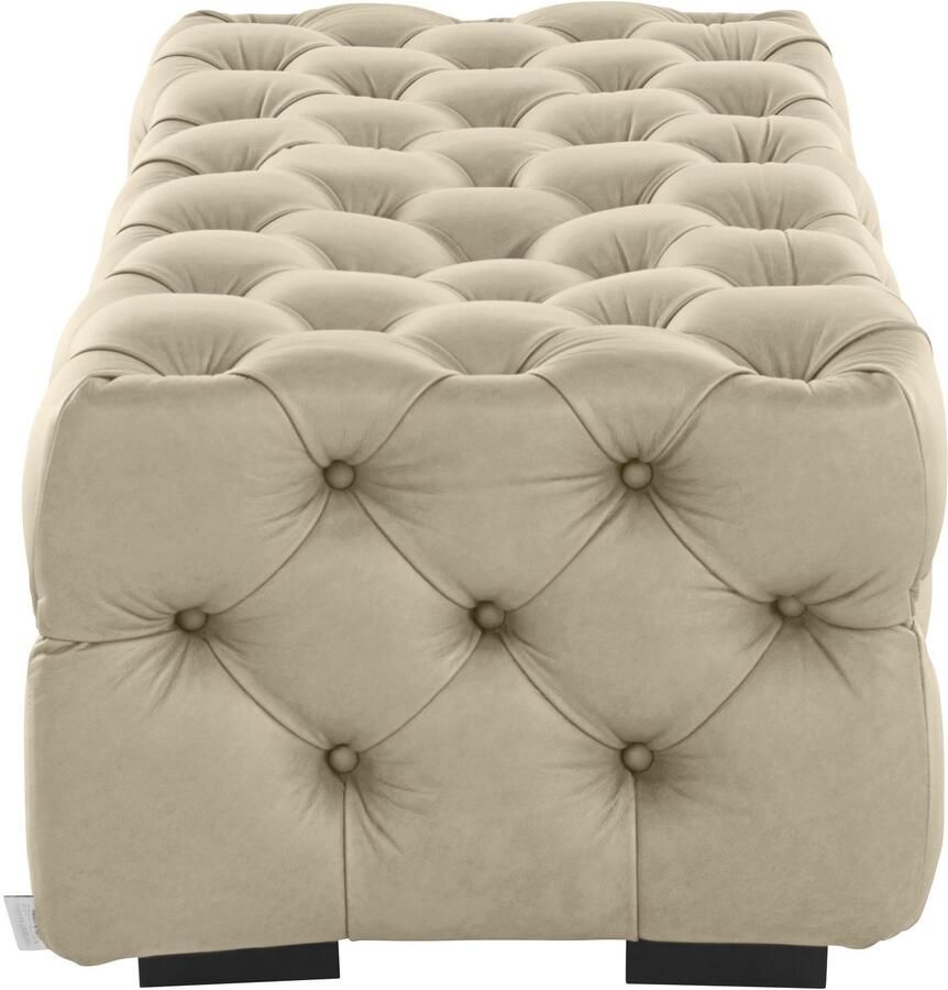 Home affaire Hocker Kalina met klassieke chesterfield-capitonnage