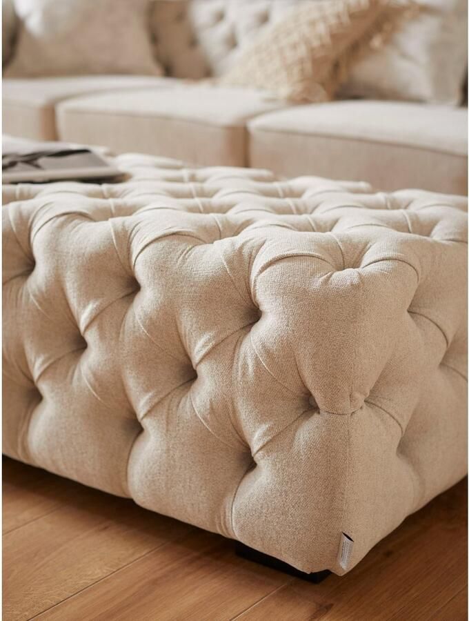 Home affaire Chesterfield-bank Kalina klassieke chesterfield knoopdetails zeer hoogwaardige afwerking - Foto 11