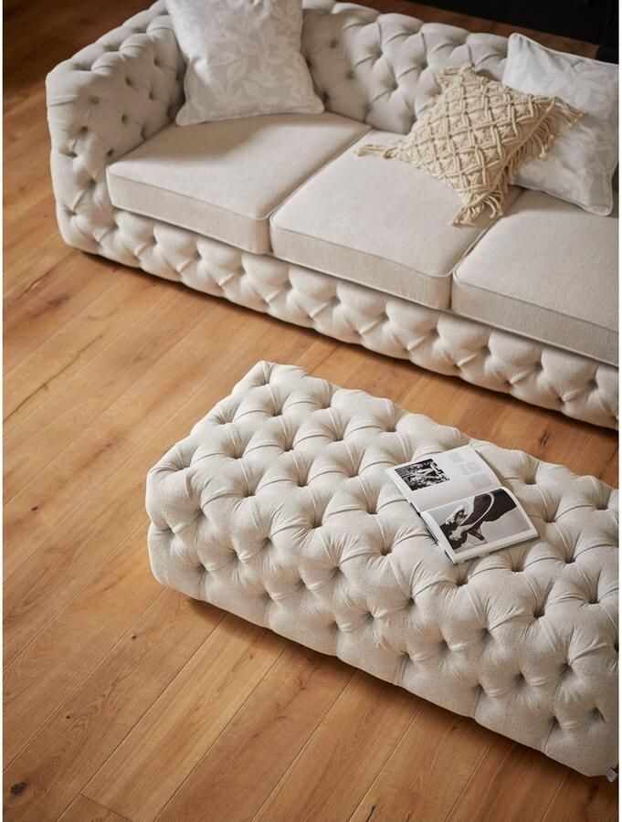 Home affaire Chesterfield-bank Kalina klassieke chesterfield knoopdetails zeer hoogwaardige afwerking - Foto 10