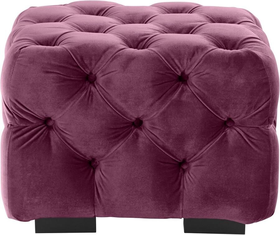 Home affaire Hocker Kalina met klassieke chesterfield-capitonnage passend bij de serie "kalina" - Foto 3