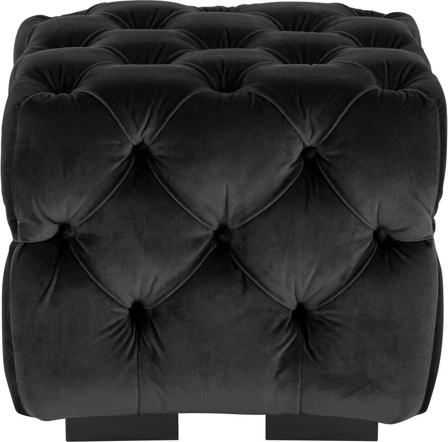 Home affaire Hocker Kalina met klassieke chesterfield-capitonnage passend bij de serie "kalina"