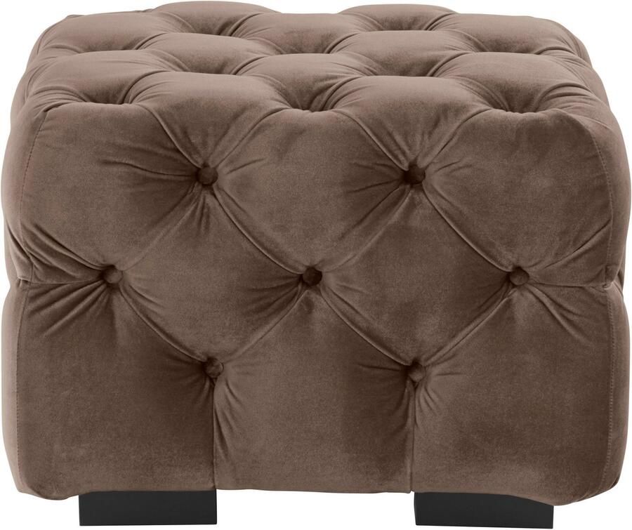 Home affaire Hocker Kalina met klassieke chesterfield-capitonnage passend bij de serie "kalina" - Foto 3