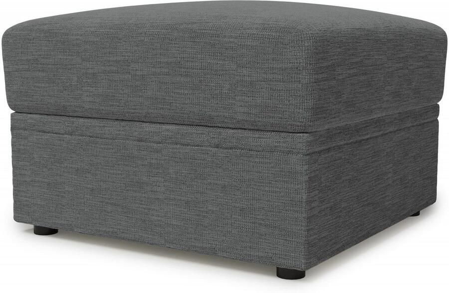 Home affaire Hocker Lavars slaapbank met bonellveren met bergruimte in twee stofkwaliteiten - Foto 4