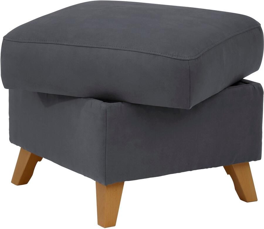 Home affaire Hocker met bergruimte Westerland in vele soorten bekleding en kleuren ook in luxe-microvezel geïmpregneerd - Foto 3