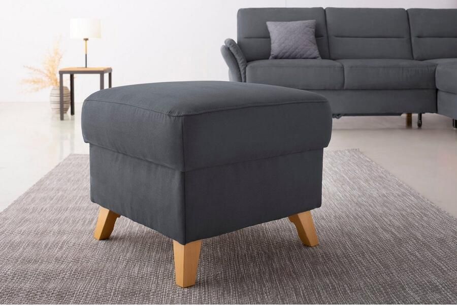 Home affaire Hocker met bergruimte Westerland in vele soorten bekleding en kleuren ook in luxe-microvezel geïmpregneerd - Foto 7