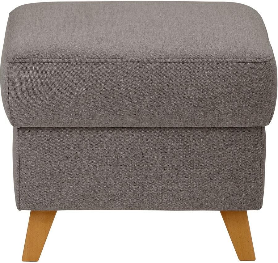 Home affaire Hocker met bergruimte Westerland in vele soorten bekleding en kleuren ook in luxe-microvezel geïmpregneerd