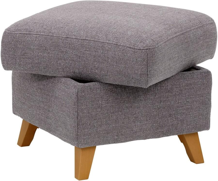 Home affaire Hocker met bergruimte Westerland in vele soorten bekleding en kleuren ook in luxe-microvezel geïmpregneerd - Foto 4